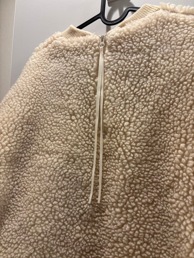 HYKE ボア プルオーバー