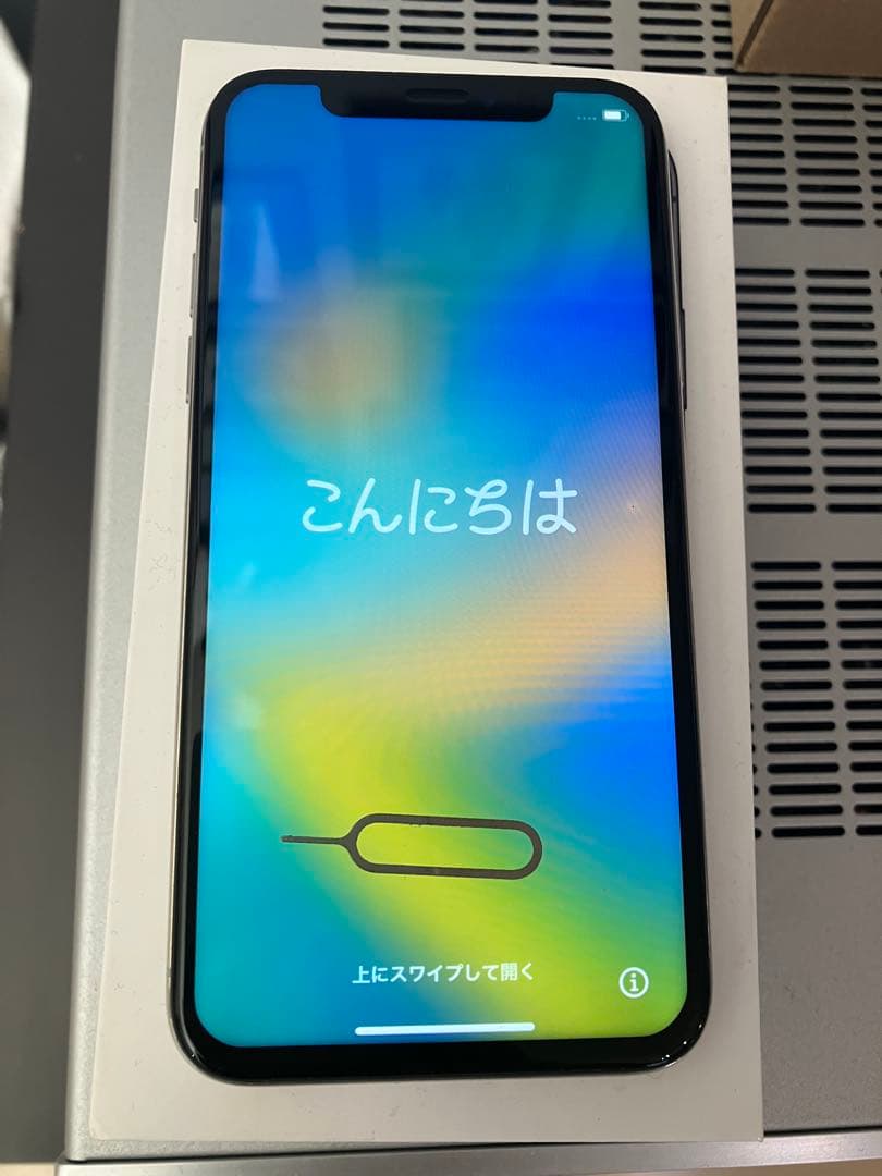 Apple iPhone X 本体64GB 電池100%