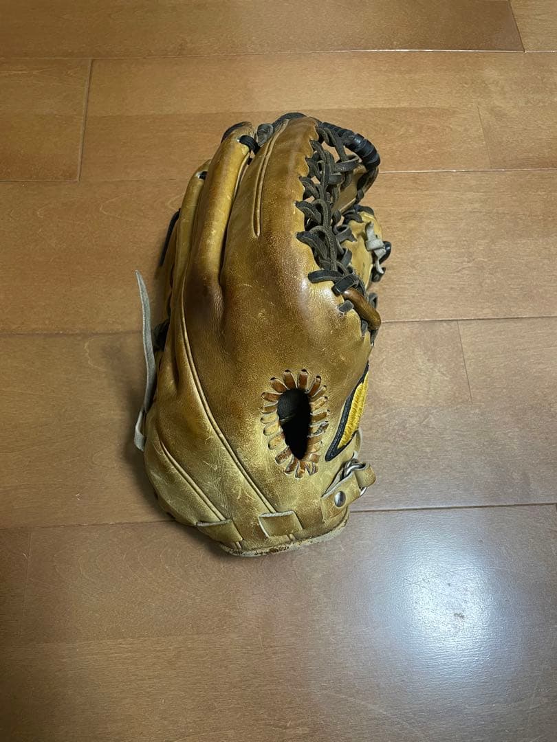 た*ん様 MizunoPro 硬式グローブ ブラウン 専用袋付き