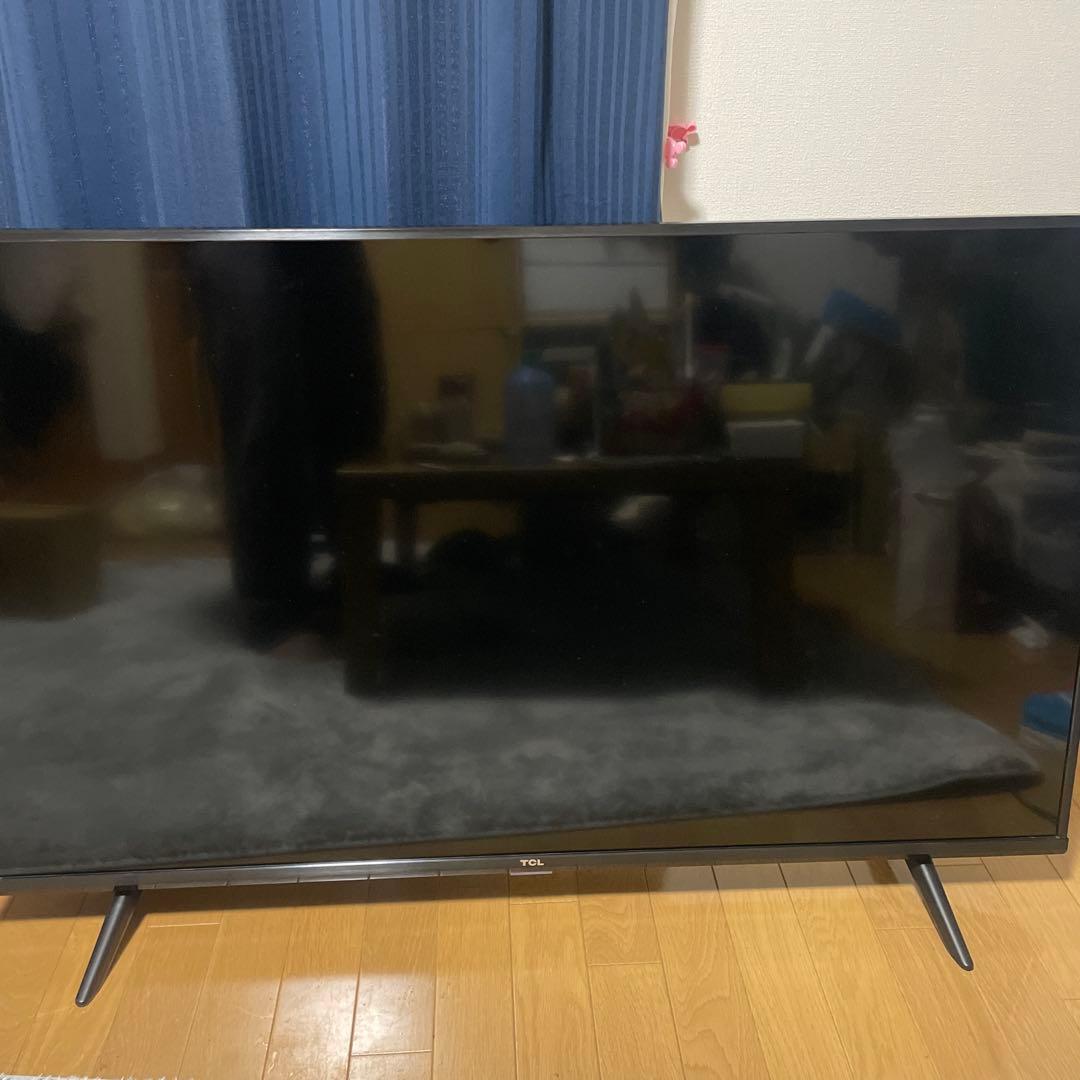【最終値下げ】TCL 50型スマート液晶テレビ 4K 50P615 2022年製