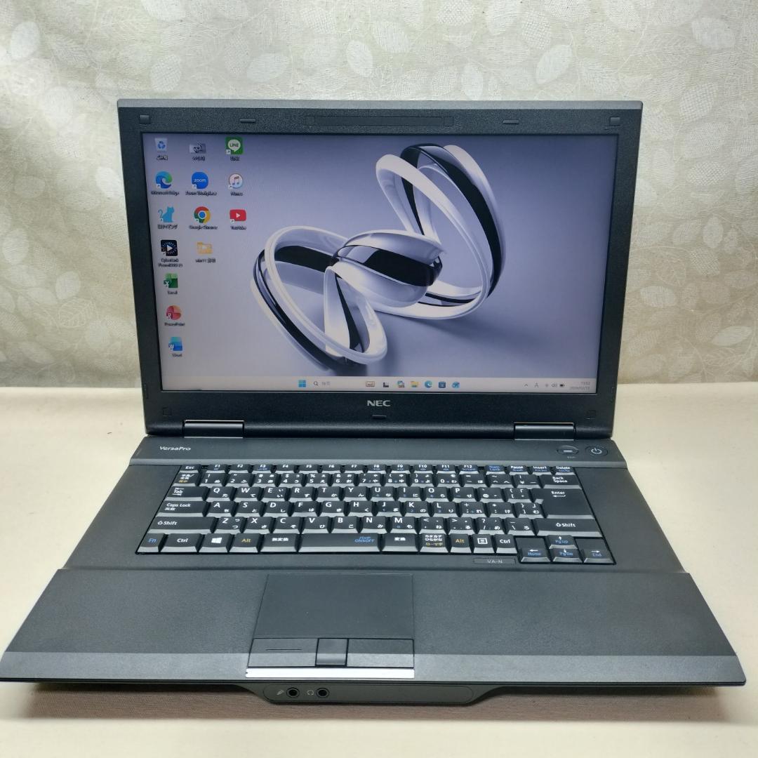 469 NECの技術高機能モデル大容量HDD 最新Windows11