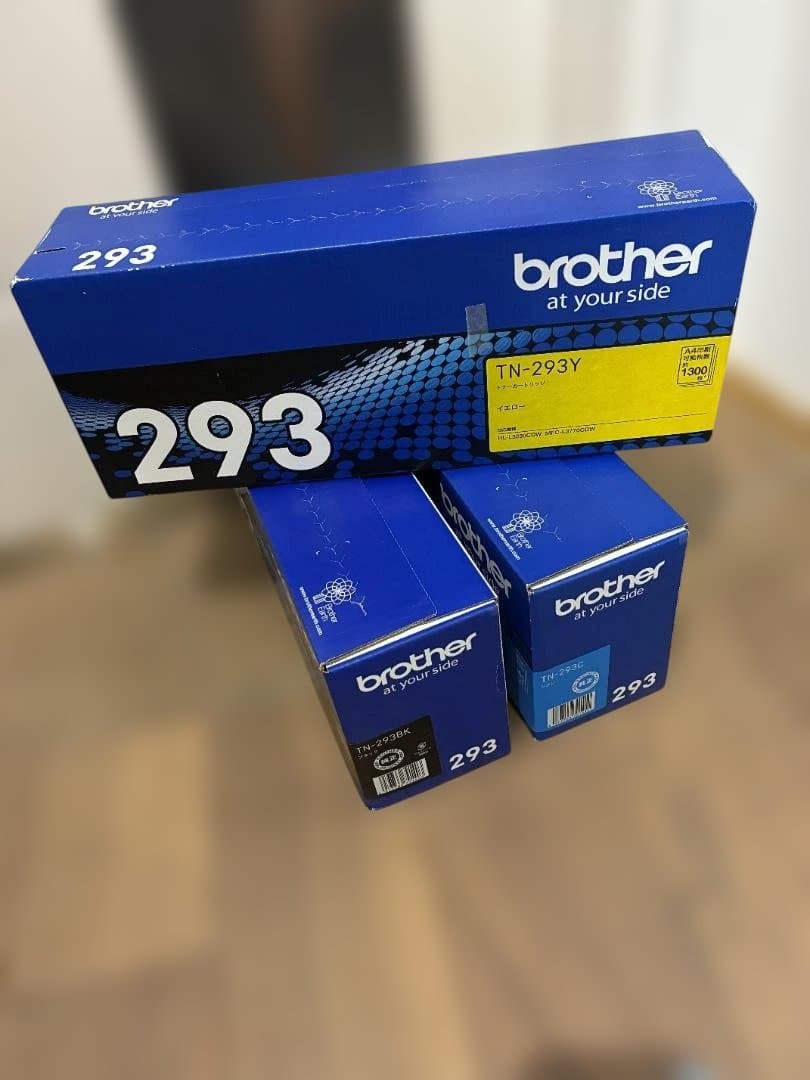 Brother TN-293 純正トナー 4色セット6本