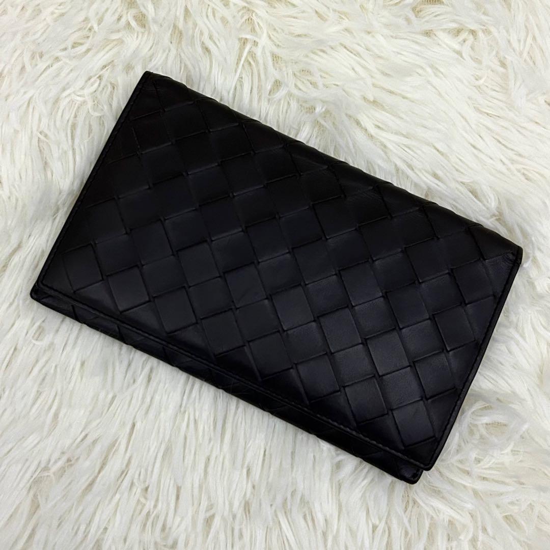 ［極美品］ICチップ内蔵 BOTTEGA VENETA イントレチャート 長財布