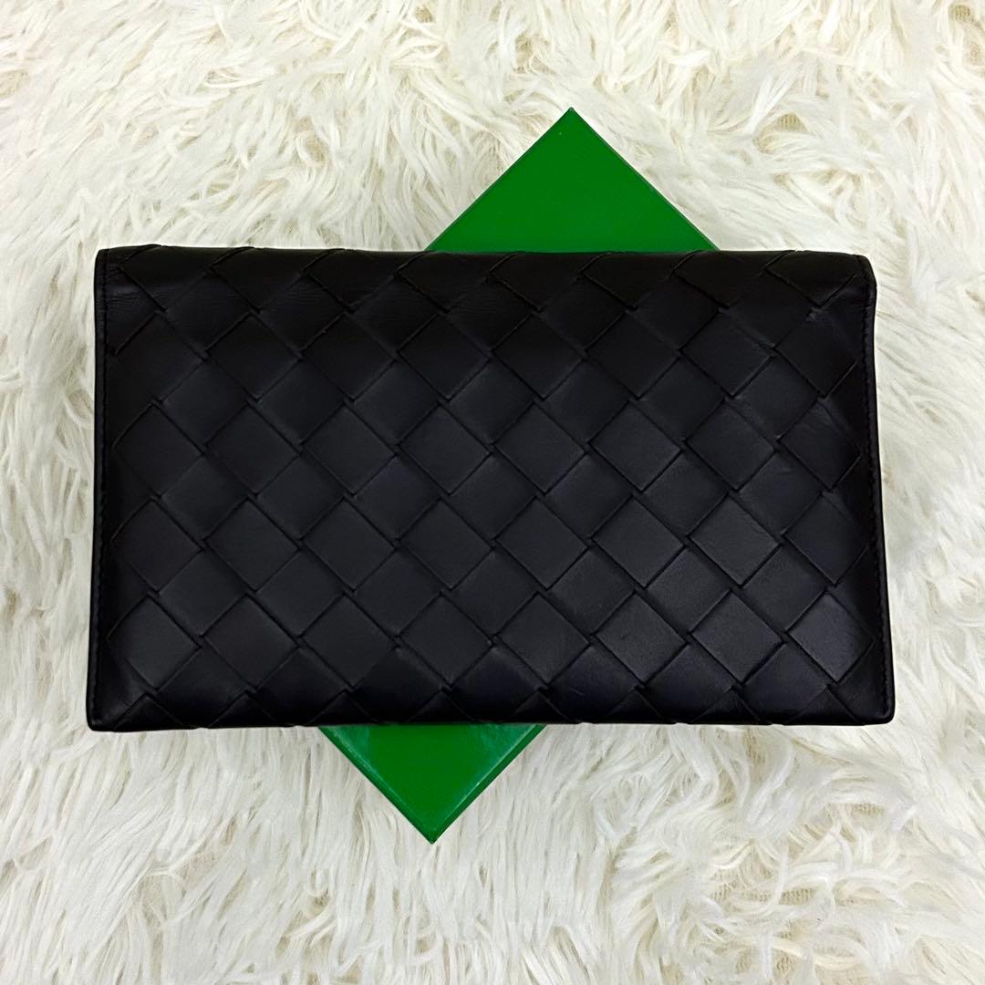 ［極美品］ICチップ内蔵 BOTTEGA VENETA イントレチャート 長財布