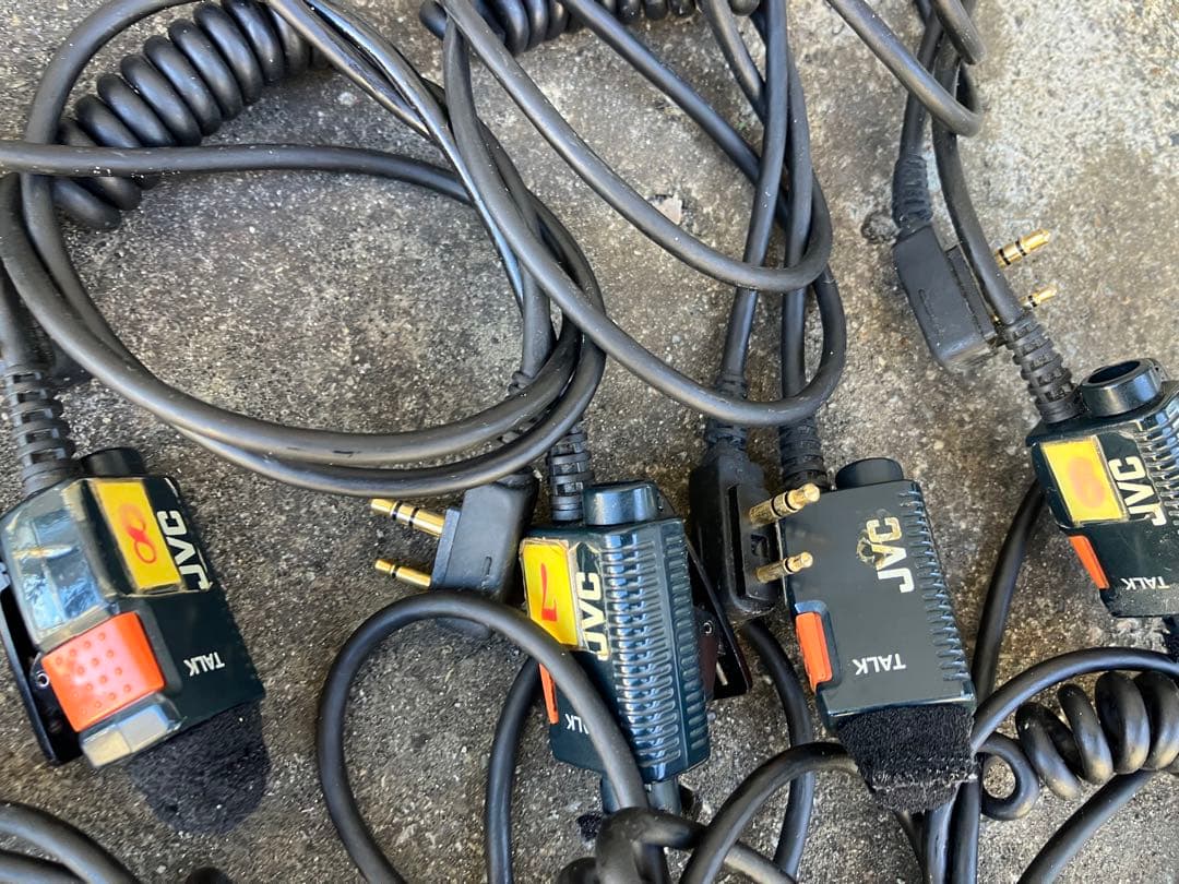 12個セット　JVC インカム　コントロールマイクロフォン　トランシーバー