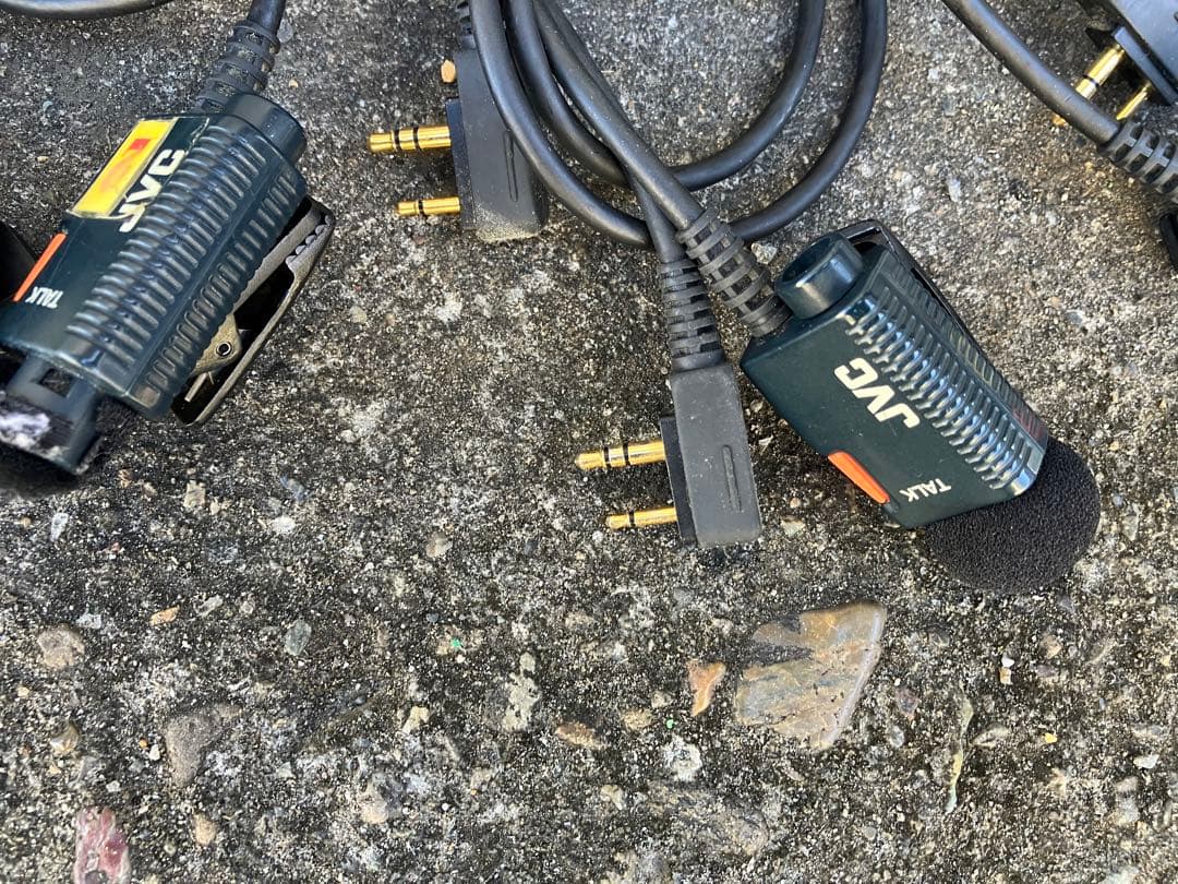 12個セット　JVC インカム　コントロールマイクロフォン　トランシーバー