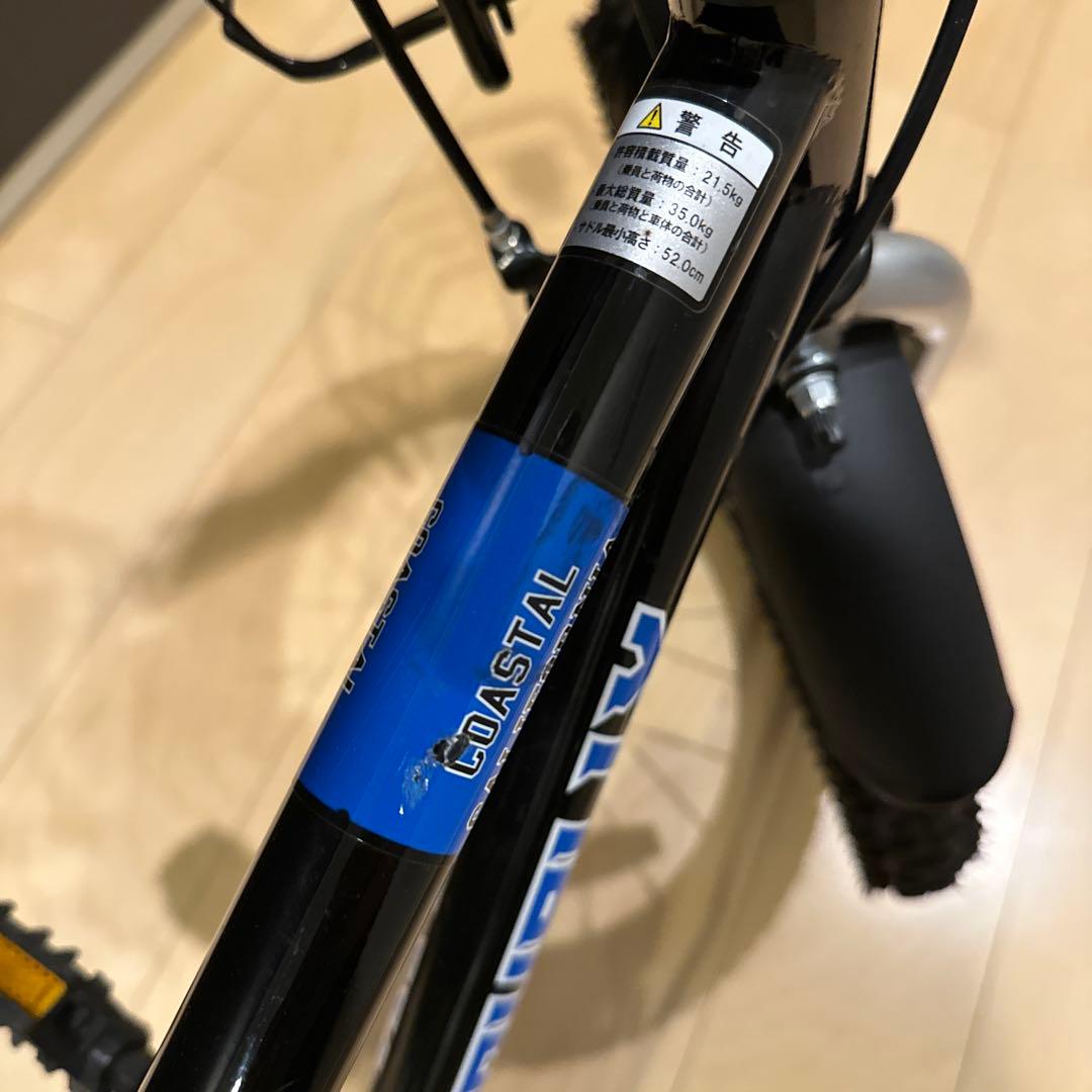 ☆引き取り限定☆世田谷区西部です。18インチ自転車　デューリー　青黒　美品