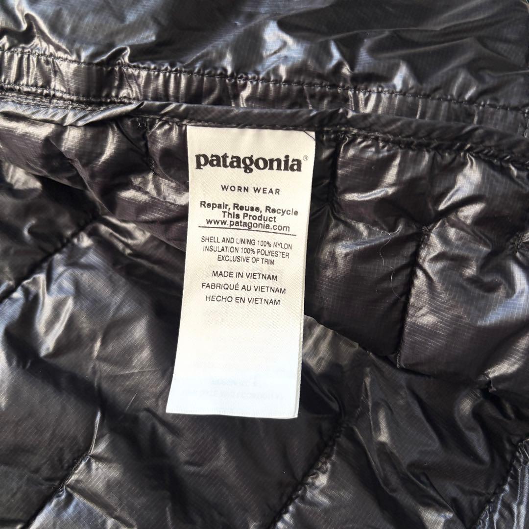 美品 パタゴニア マイクロパフフーディ プリマフィル ブラック XL