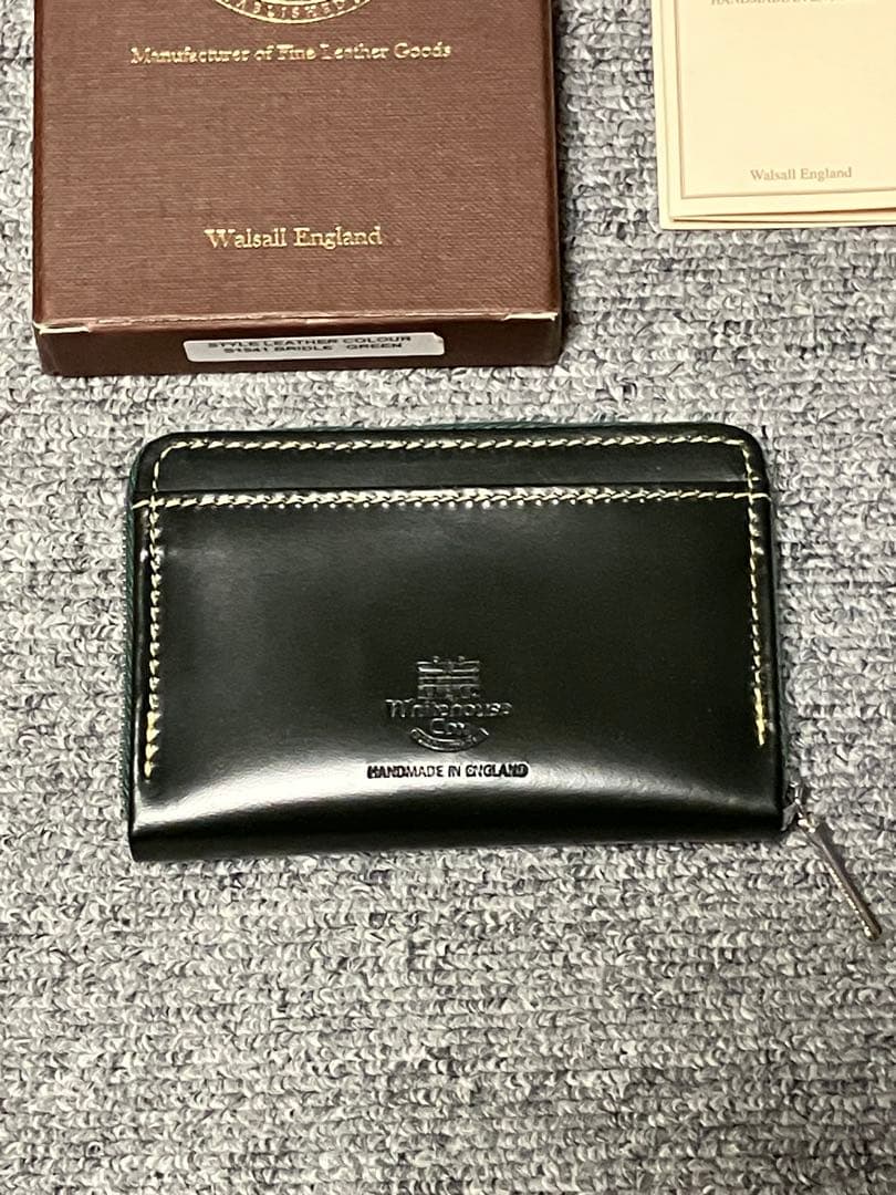 Whitehouse Cox S1941 ジップ マルチケース グリーン