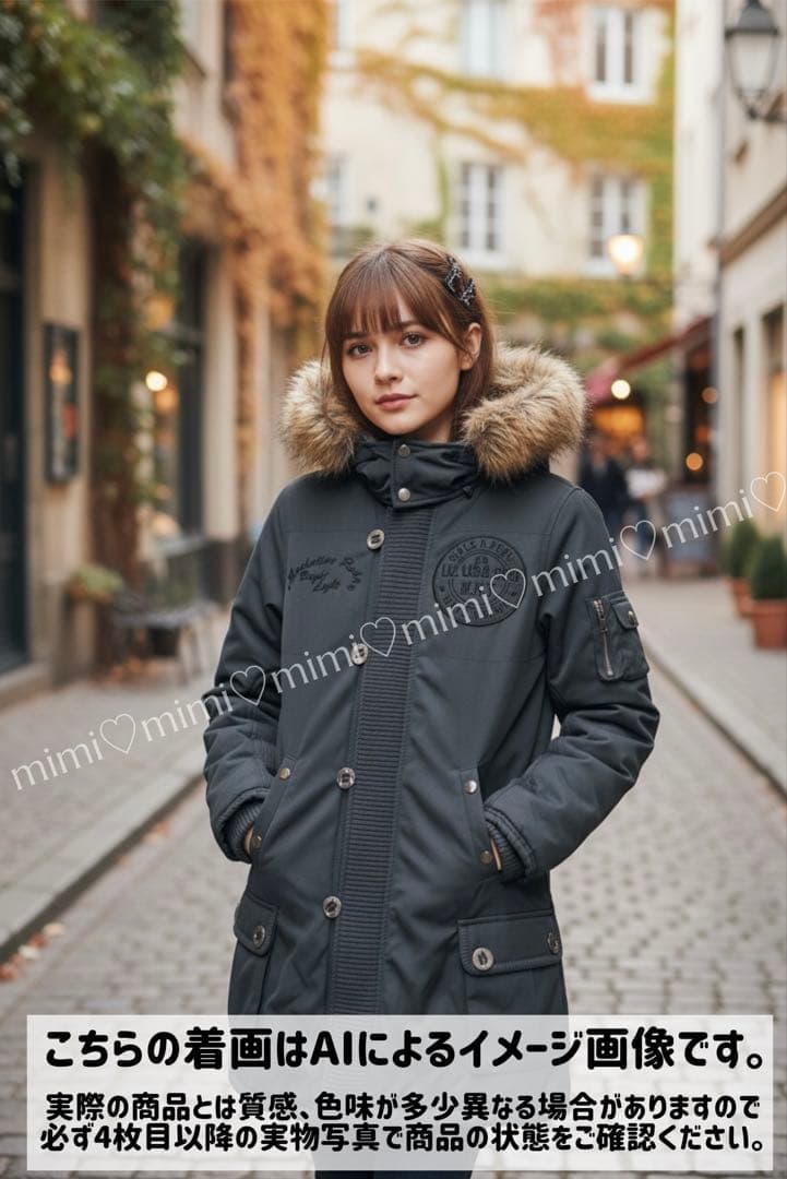 【美品】LIZ LISA doll モッズコート　ファー　平成　当時物　y2k