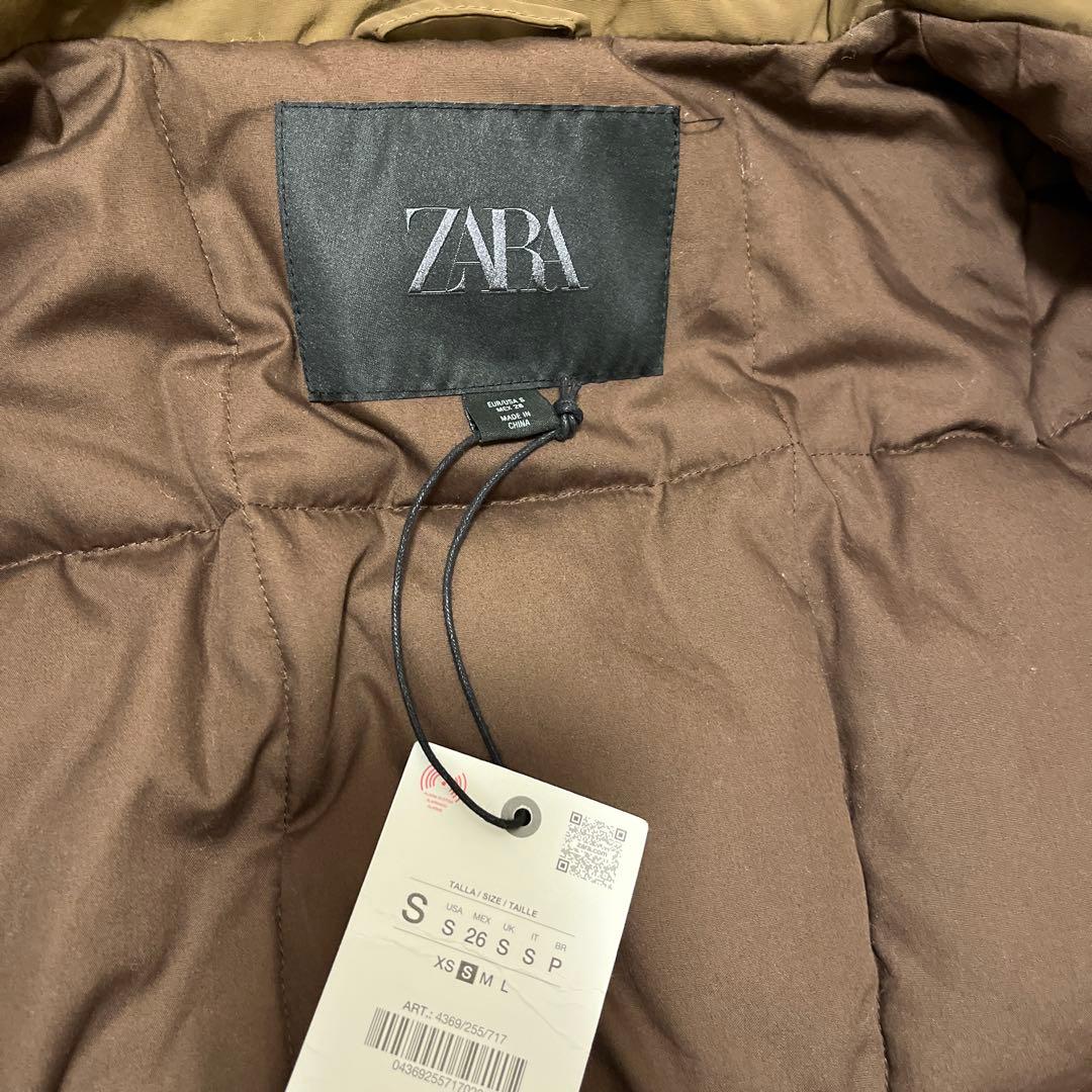 新品未使用　S ZARA ザラ ZW コレクション パデッドジャケット