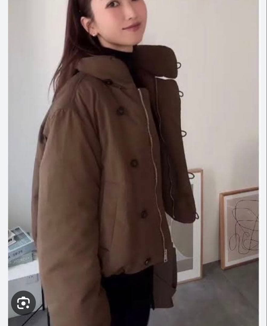 新品未使用　S ZARA ザラ ZW コレクション パデッドジャケット