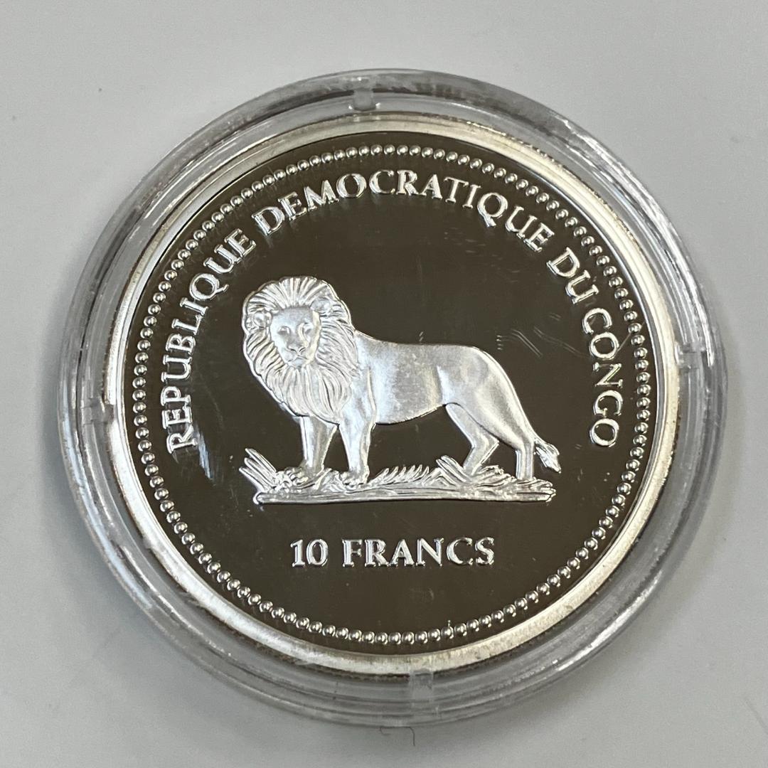 WILDLIFE PROTECTIONシリーズ　コンゴ共和国 フラン 2005年