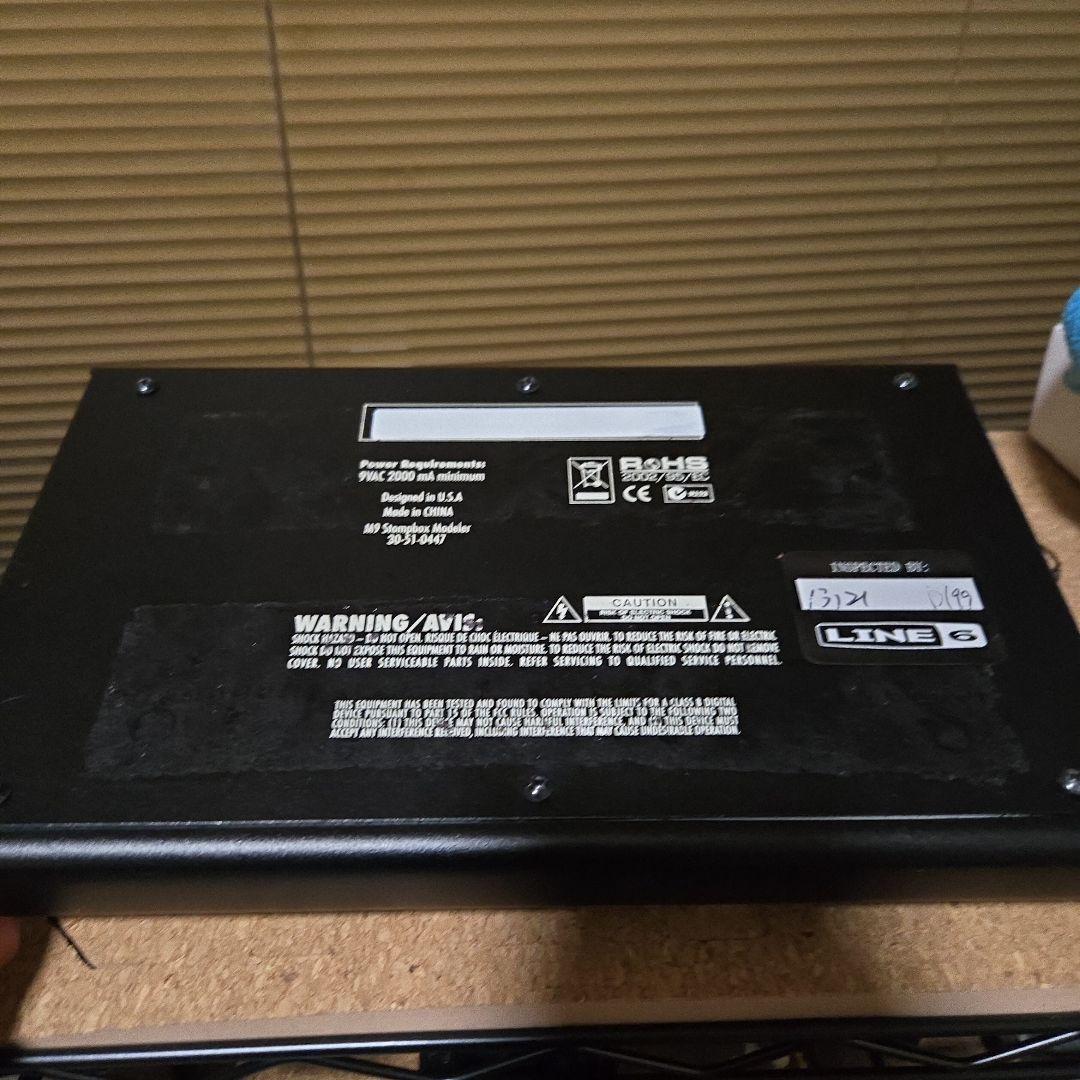 LINE6 M9 Stompbox Modeler 本体　アダプターのみ