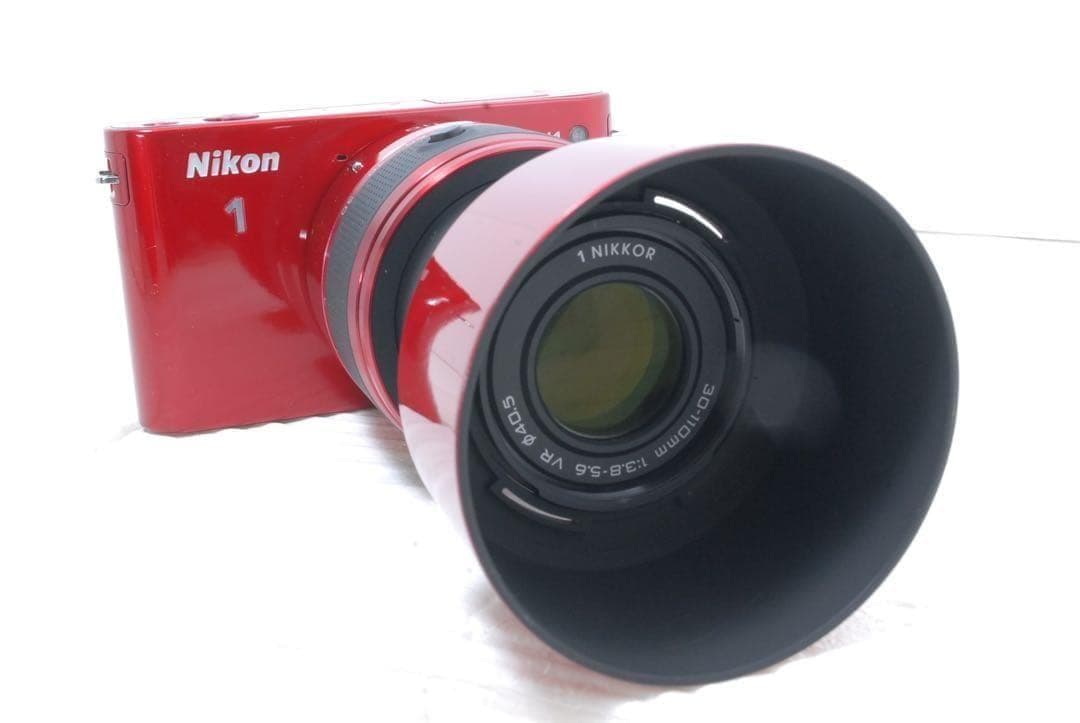 ショット数1634回✨Nikon 1 J1 ミラーレス 望遠レンズ付 人気