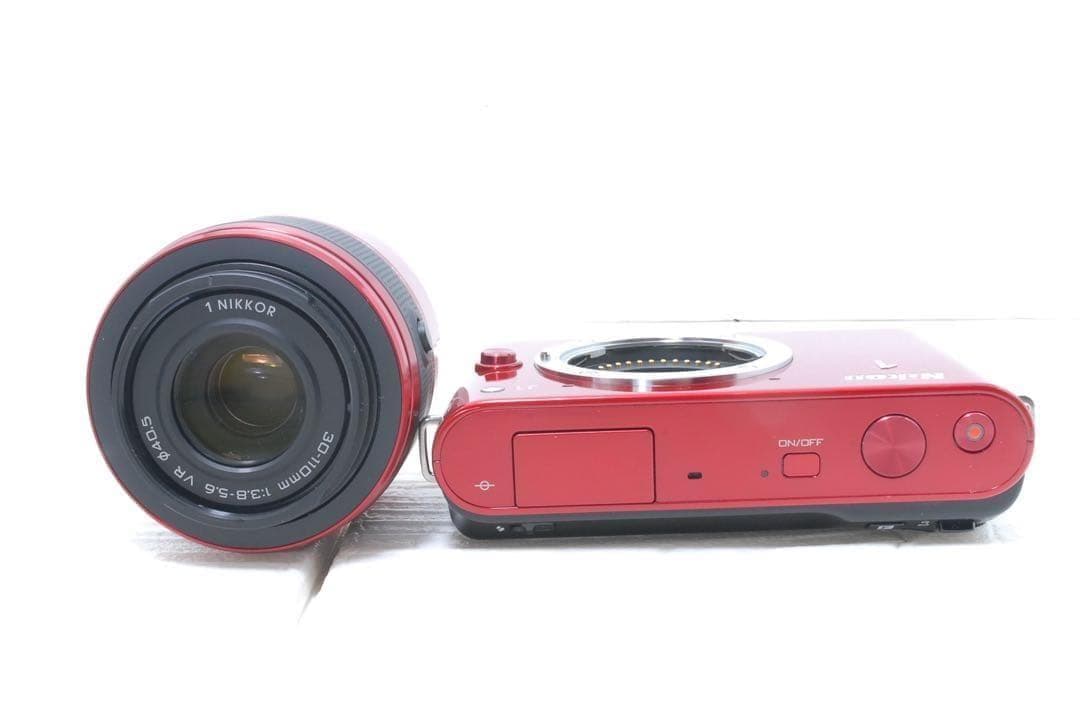 ショット数1634回✨Nikon 1 J1 ミラーレス 望遠レンズ付 人気