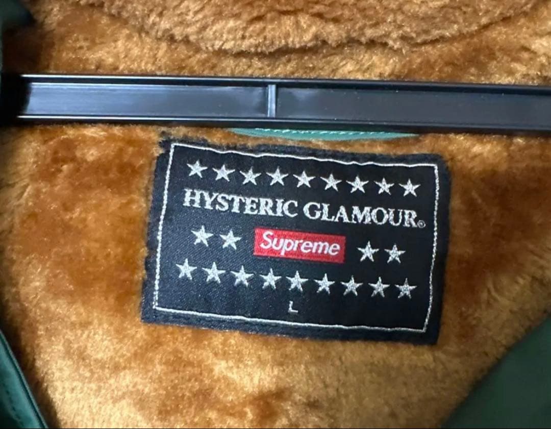 Supreme × HYSTERIC GLAMOUR モッズコート　メンズ　L