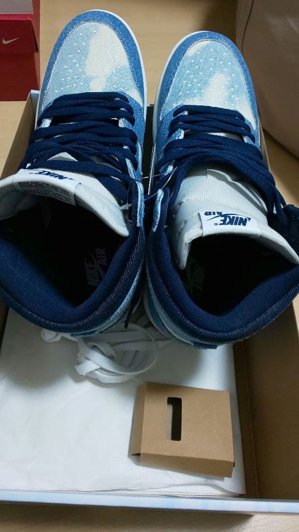 Nike Air Jordan 1 デニム スニーカー