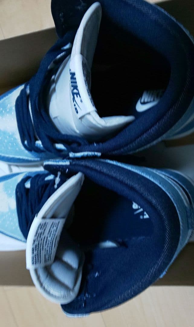 Nike Air Jordan 1 デニム スニーカー