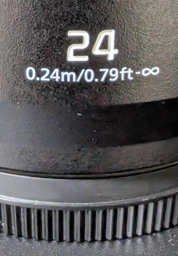 美品 Panasonic LUMIX F1.8 S-S24 広角 単焦点レンズ