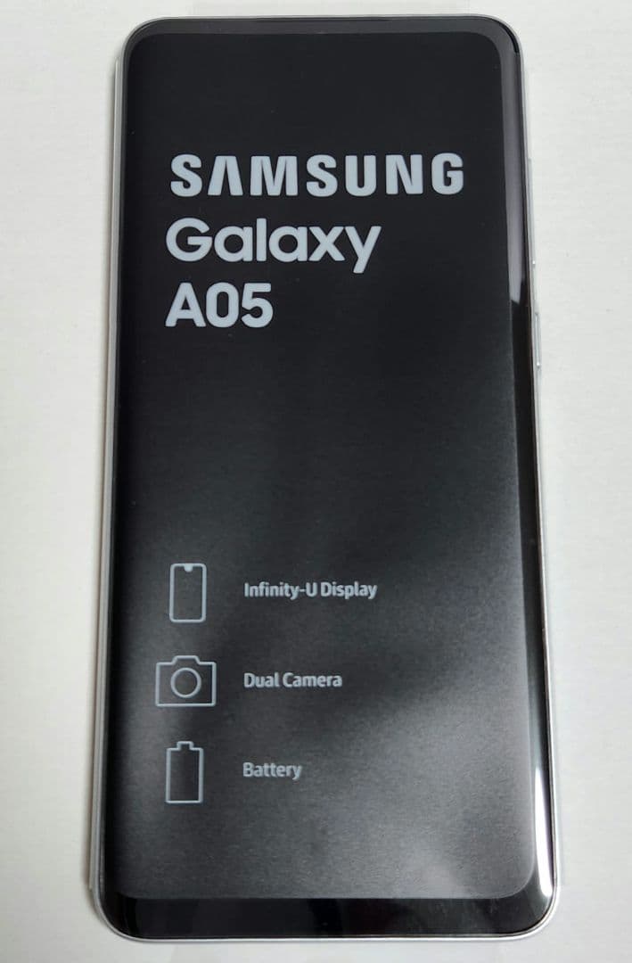新品未使用 Samsung Galaxy A05 本体 シルバー
