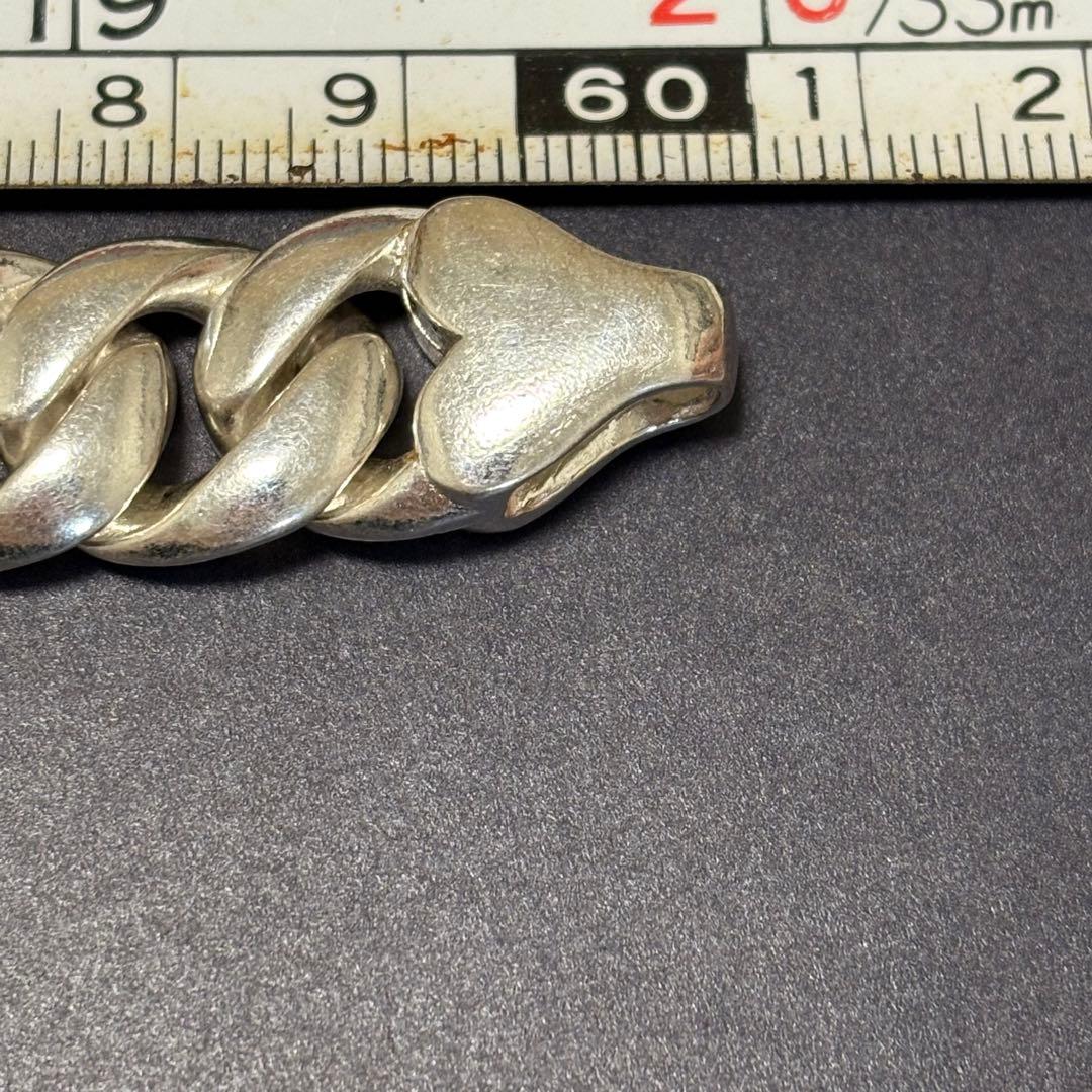 US輸入　極太喜平ネックレス　ウォレットチェーン　ヴィンテージ　925刻印あり