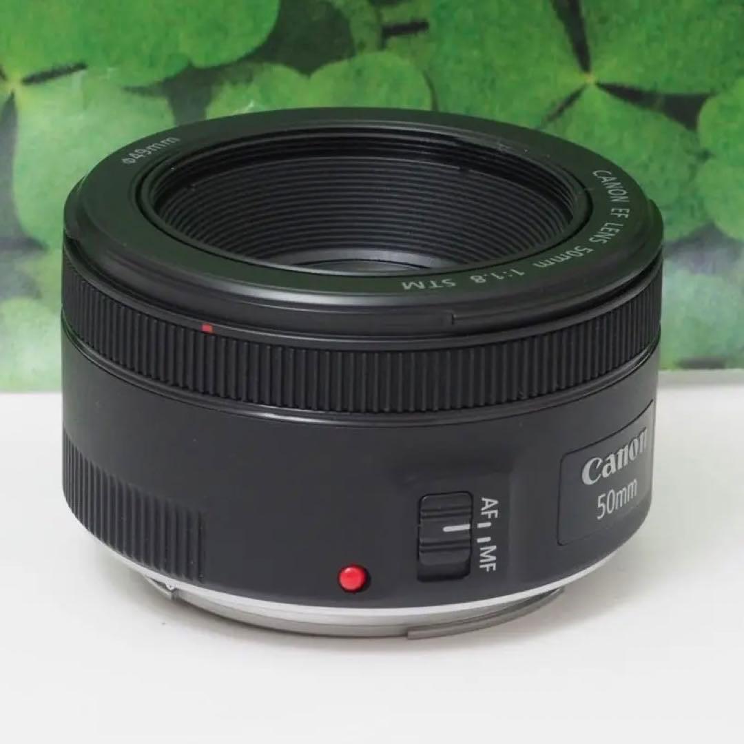 【美品】キヤノン EF50mm 単焦点 STMで動画もバッチリ♪ 神レンズ