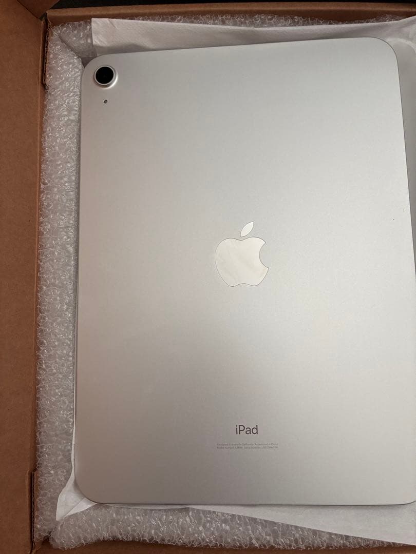 Apple iPad (第10世代) シルバー 256GB