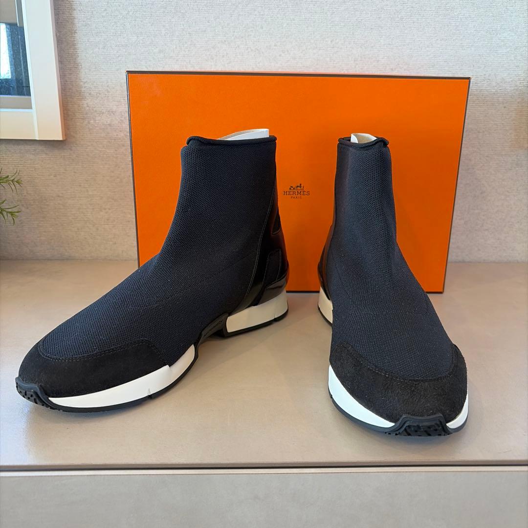 エルメス　ハイカットスニーカー　36 1/2 未使用品　182134Z