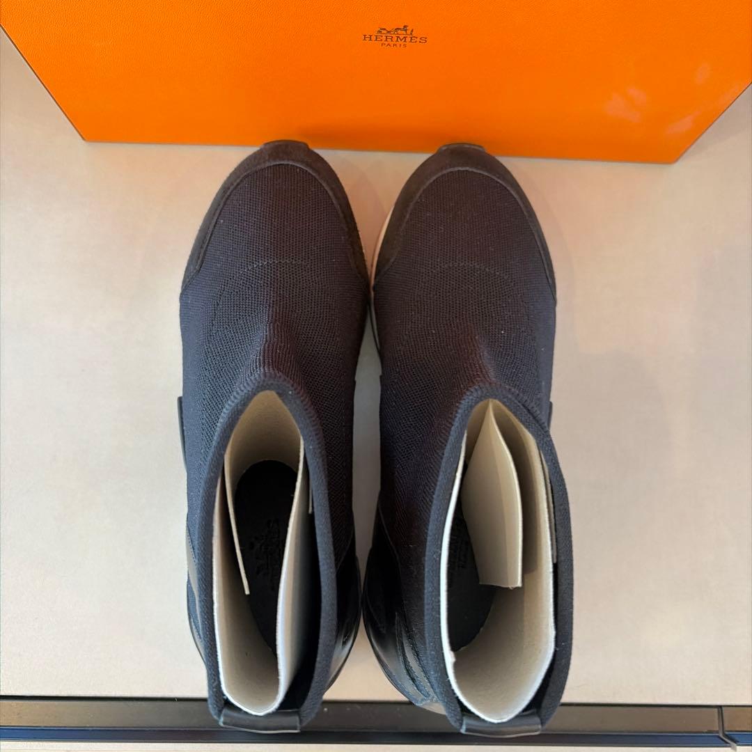 エルメス　ハイカットスニーカー　36 1/2 未使用品　182134Z