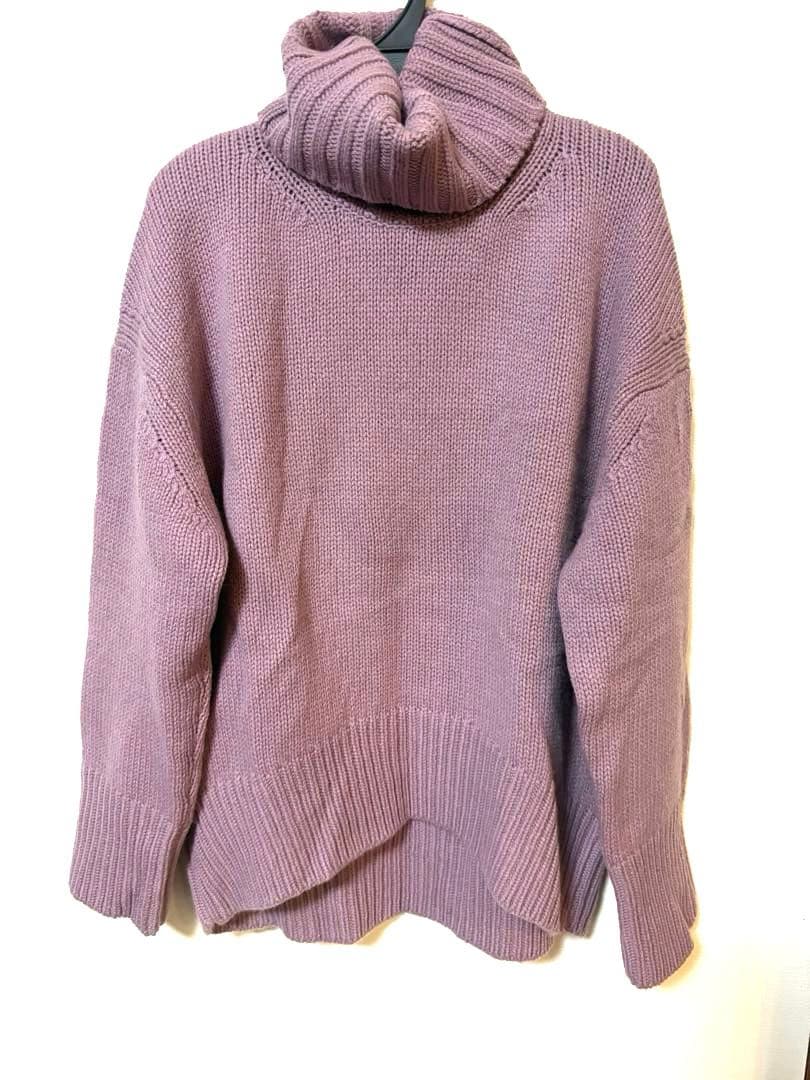 GALERIE VIE ギャルリーヴィー ファインウールタートルネックニット