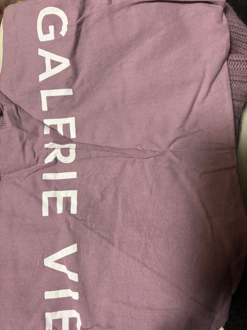 GALERIE VIE ギャルリーヴィー ファインウールタートルネックニット