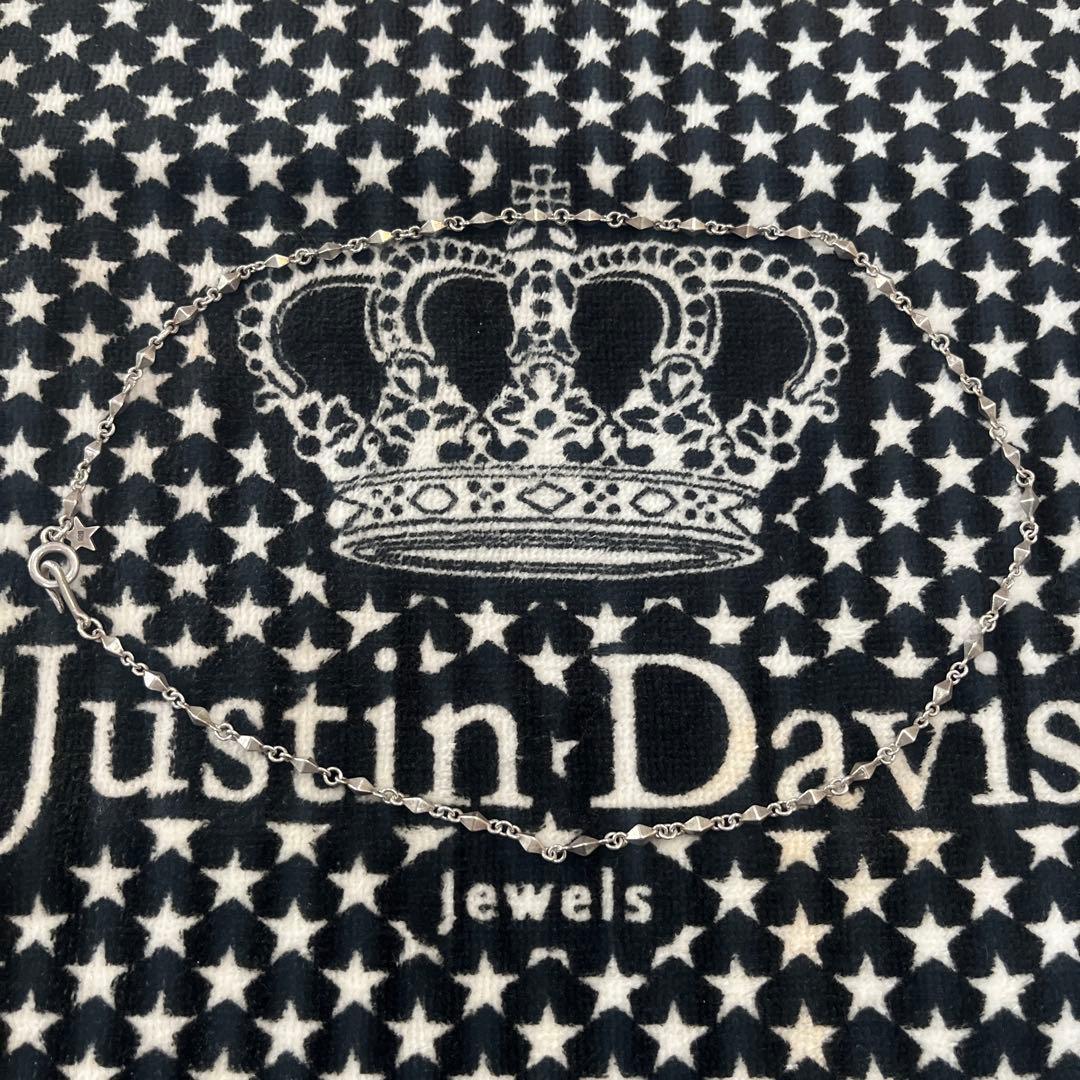Justin Davis シルバー チェーンネックレス