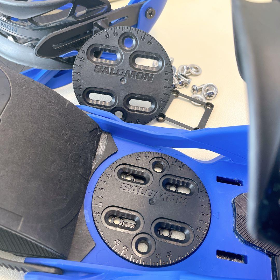 SALOMON スノーボード ビンディング ブルー