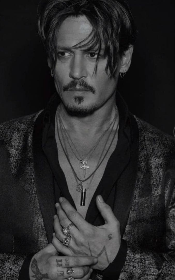 ジ*ク様 マリリンオブマーズ ダブルスカルリング　ジョニーデップ着用