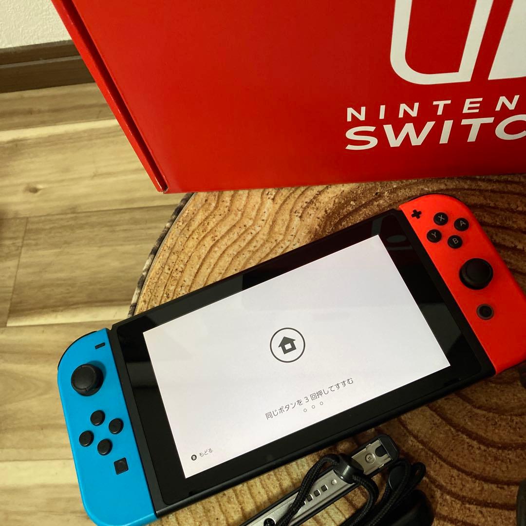 Nintendo Switch ニンテンドースイッチ本体　ネオン ③
