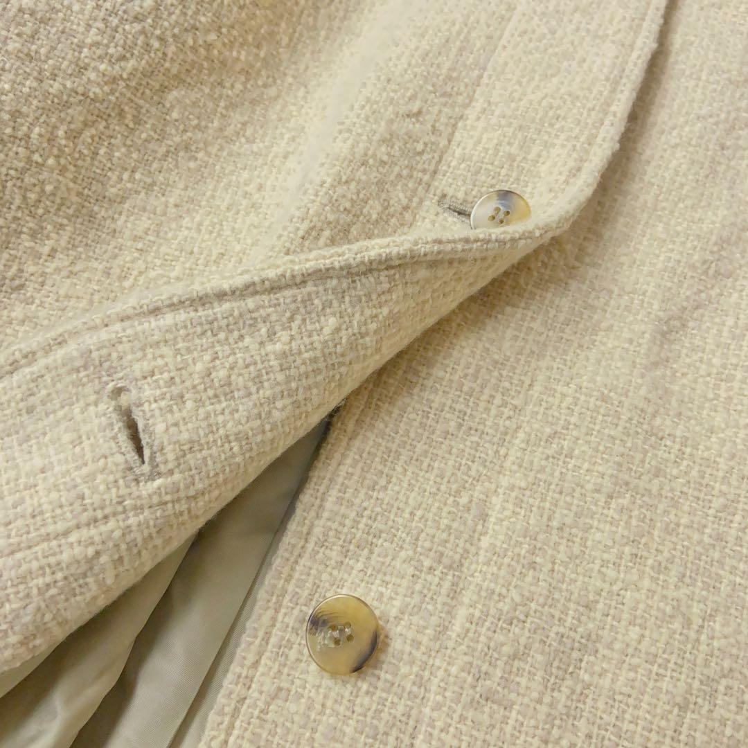 専用群言堂　登美　ウールツイード　コート　日本製　石見銀山