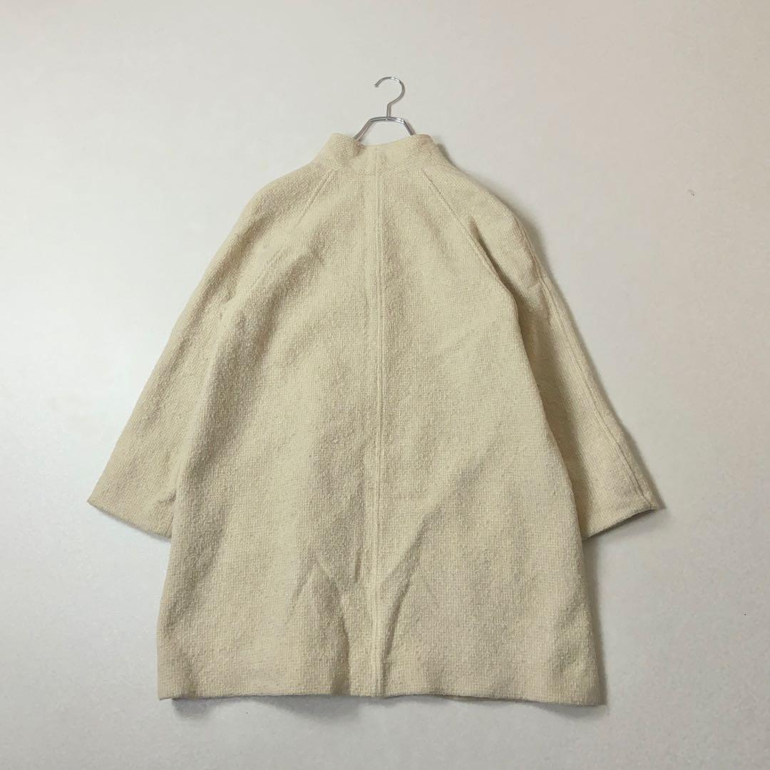 専用群言堂　登美　ウールツイード　コート　日本製　石見銀山