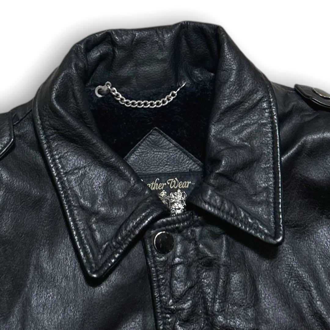 割引済！90s vintage レザージャケット 短丈 A2 フライトジャケット