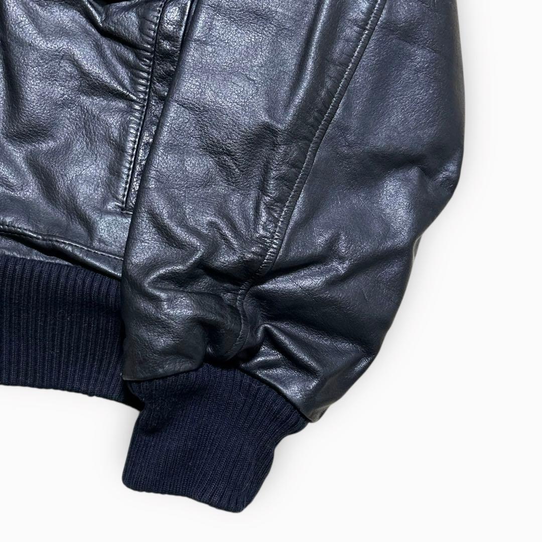 割引済！90s vintage レザージャケット 短丈 A2 フライトジャケット