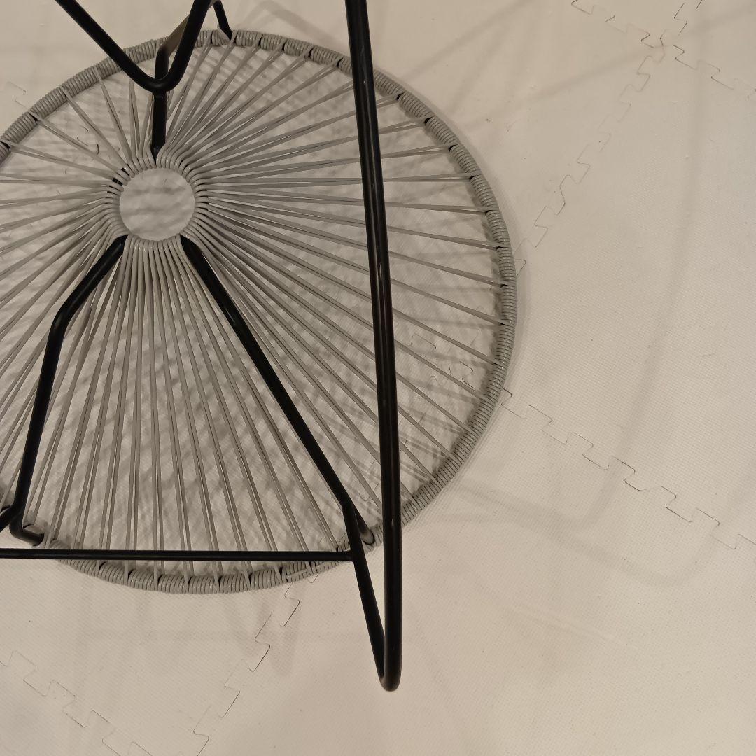 さる！！アカプルコ ロッキングチェア　グレー