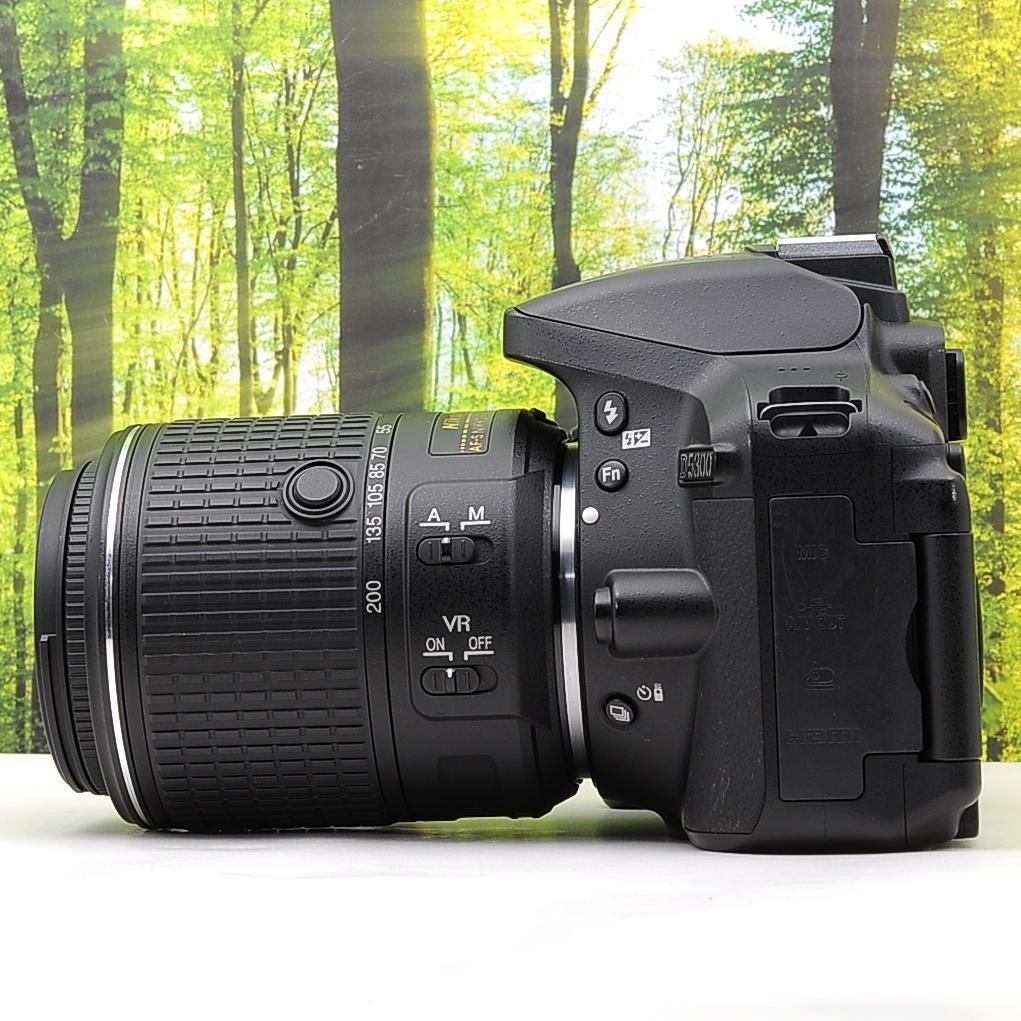 ショット数6848枚！WiFi機能付Nikon D5300+200mm望遠レンズ