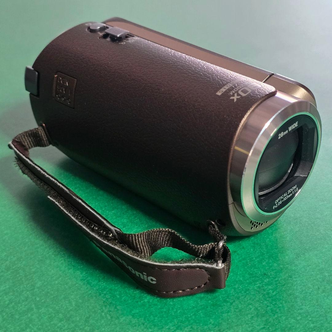 美品パナソニック HDビデオカメラ ブラウン HC-W580Mおまけ付き