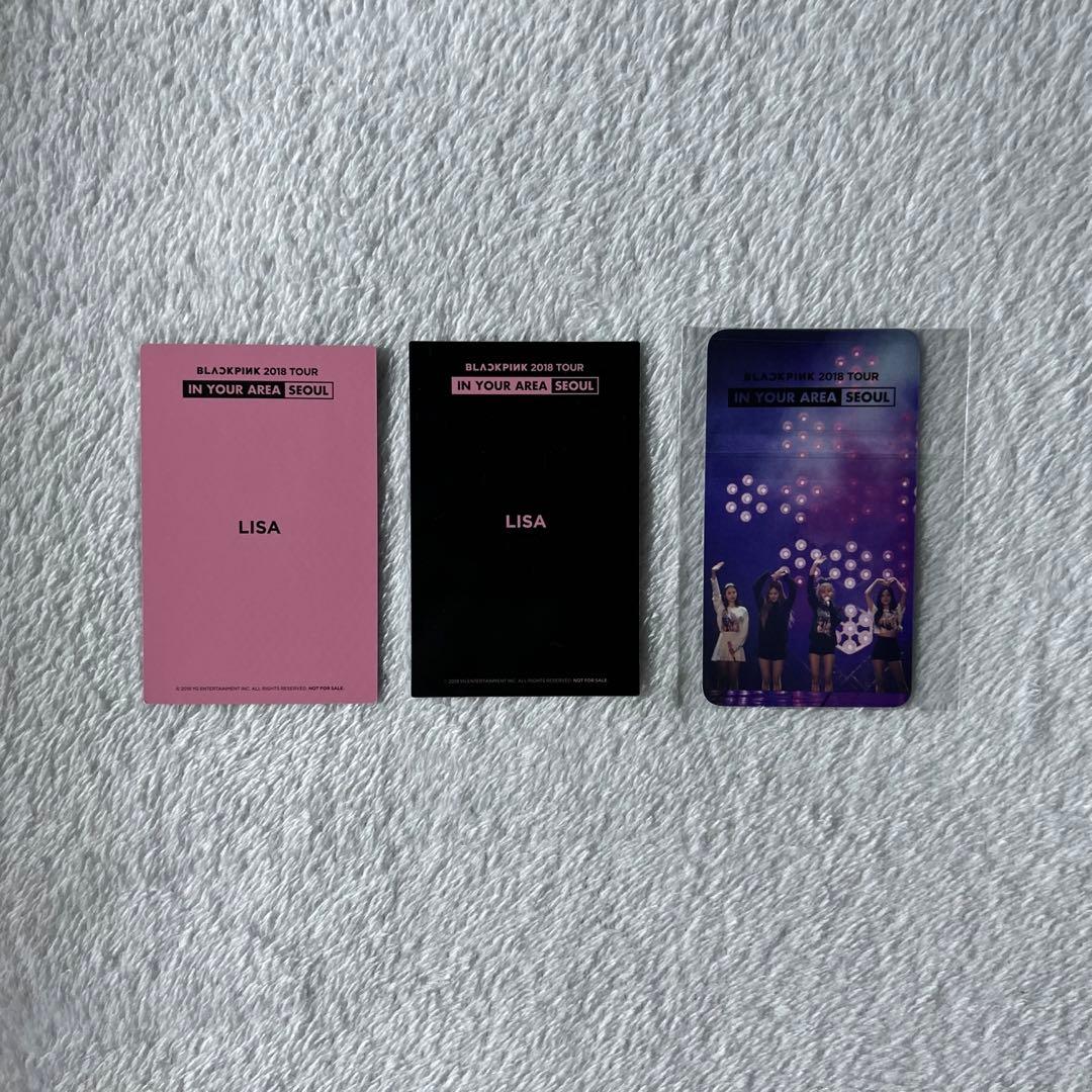 BLACKPINK ソウルコン DVD リサ トレカ ポストカード