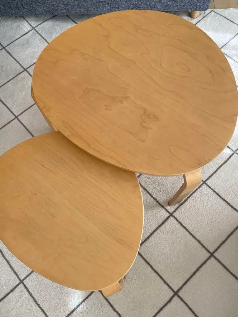 【送料込み】IKEA スヴァルスタ ネストテーブル ローテーブル