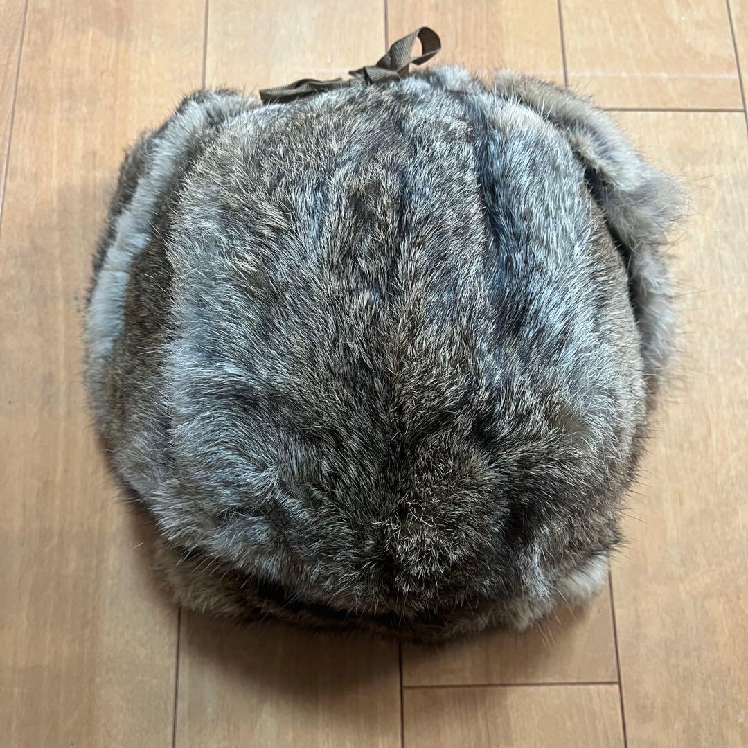 LENO アビエイターキャップ フライトキャップ ラビットファー