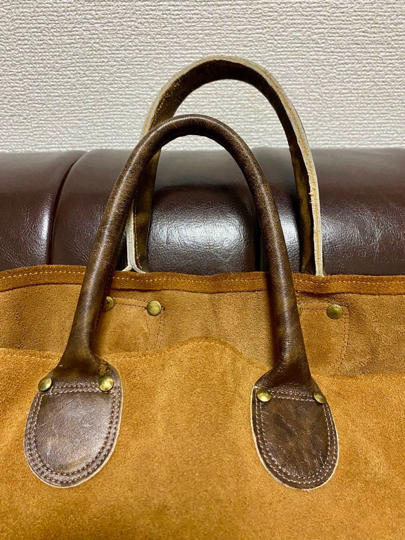 専用　80s スエード　トートバッグ アメリカ製　美品