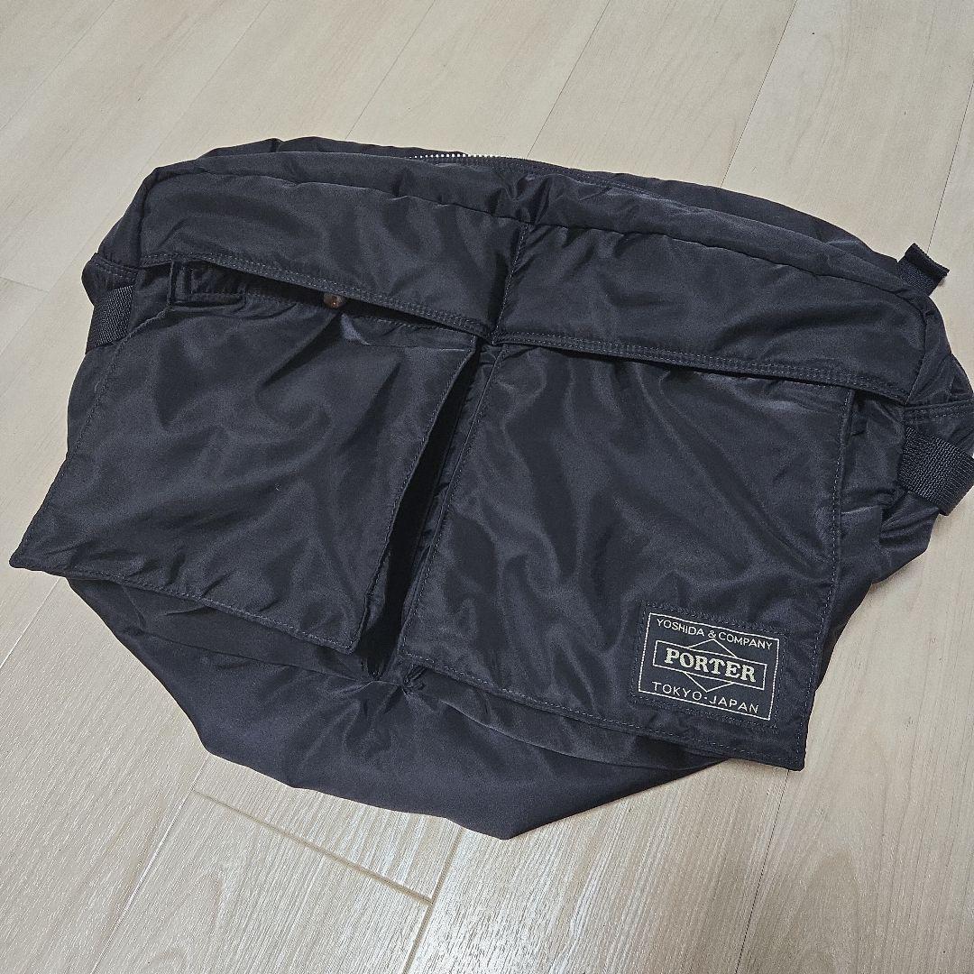 PORTER×ANREALAGEコラボ OVERSIZE WAIST BAG 黒