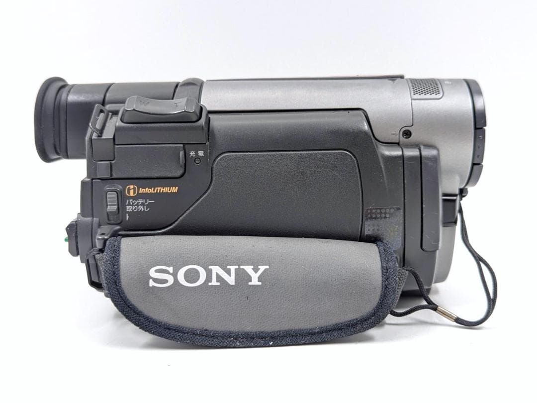 8mmテープのダビングに！ SONY ビデオカメラ CCD-TRV101