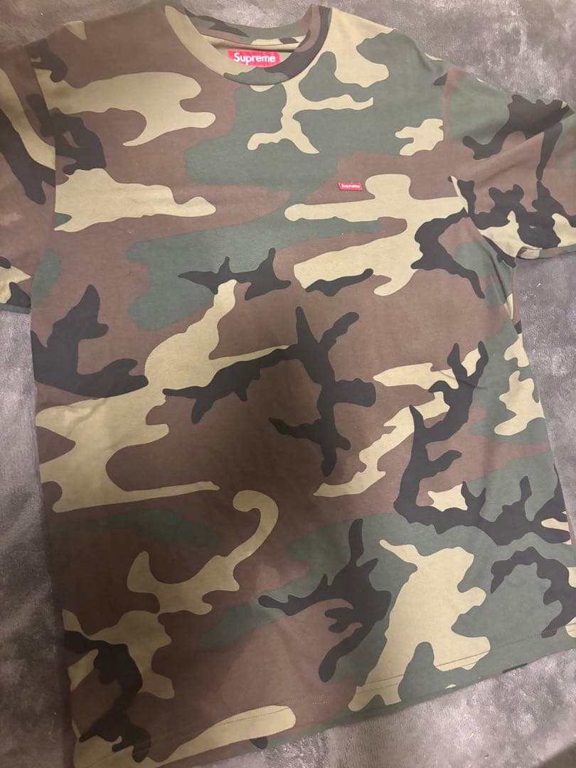 supreme 25ss カモ柄T
